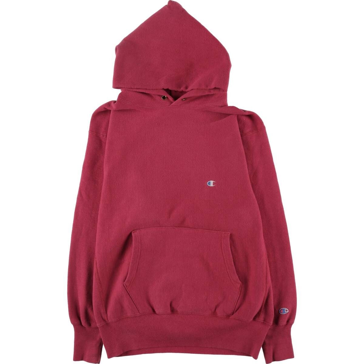 古着 90年代 チャンピオン Champion REVERSE WEAVE リバースウィーブ 刺繍タグ スウェットプルオーバーパーカー USA製/evb008254