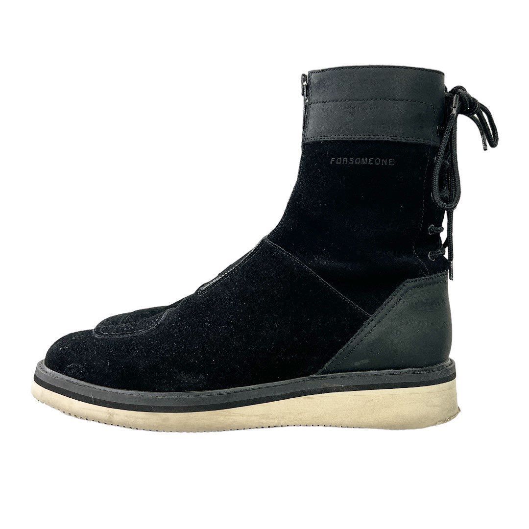 FORSOMEONE　Back Zip Boots