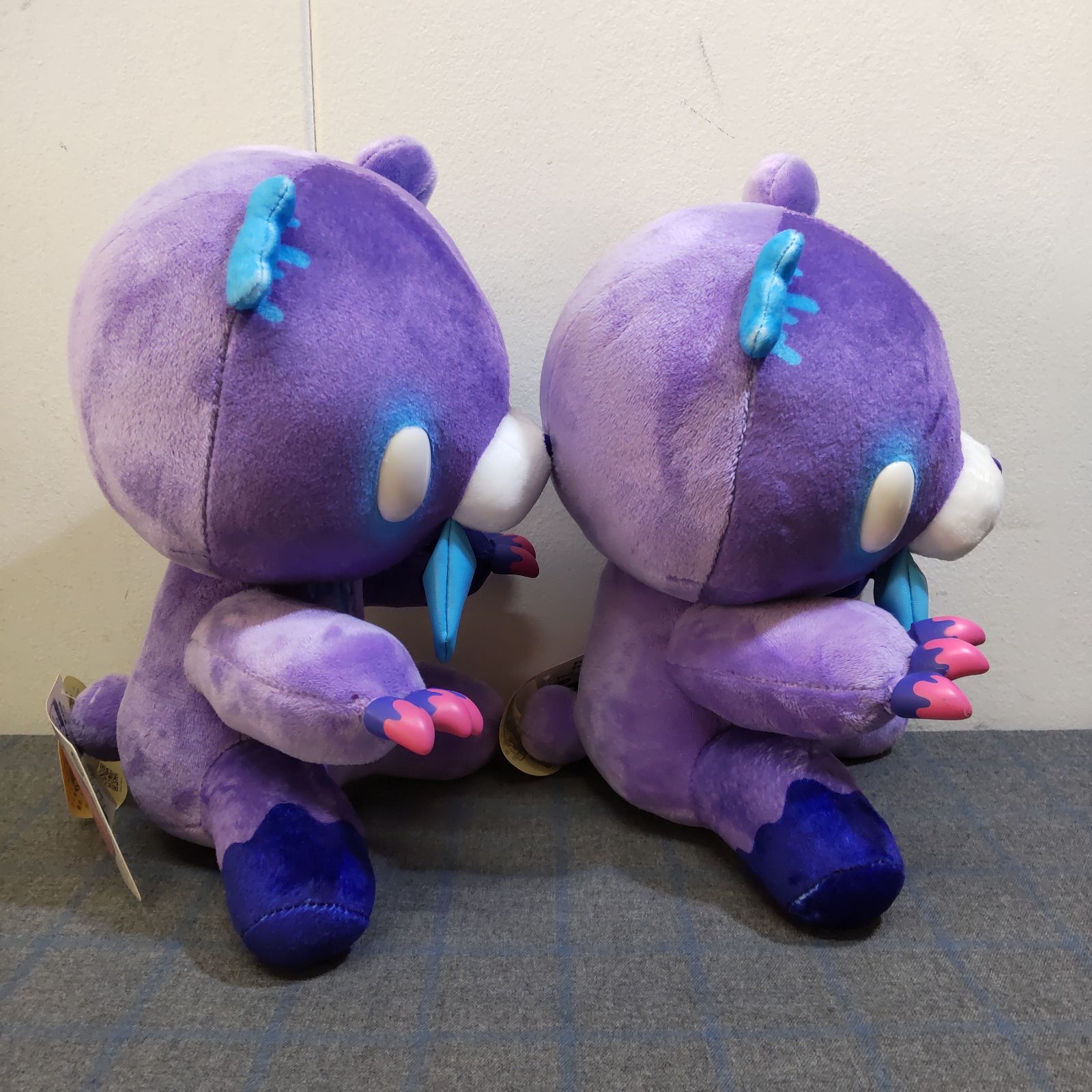 新品　チャックスGP グル～ミ～　パープル・オブ・ザ・デッド　ぬいぐるみ タグ付き・セット売り】いたずらぐまのグル～ミ～ アソート