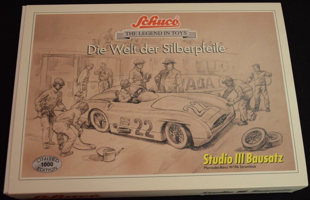 SCHUCO THE LEGEND IN TOYS STUDIOⅢBAUSATZ MERCEDES-BENZ W196 STROMLINIE 45016480