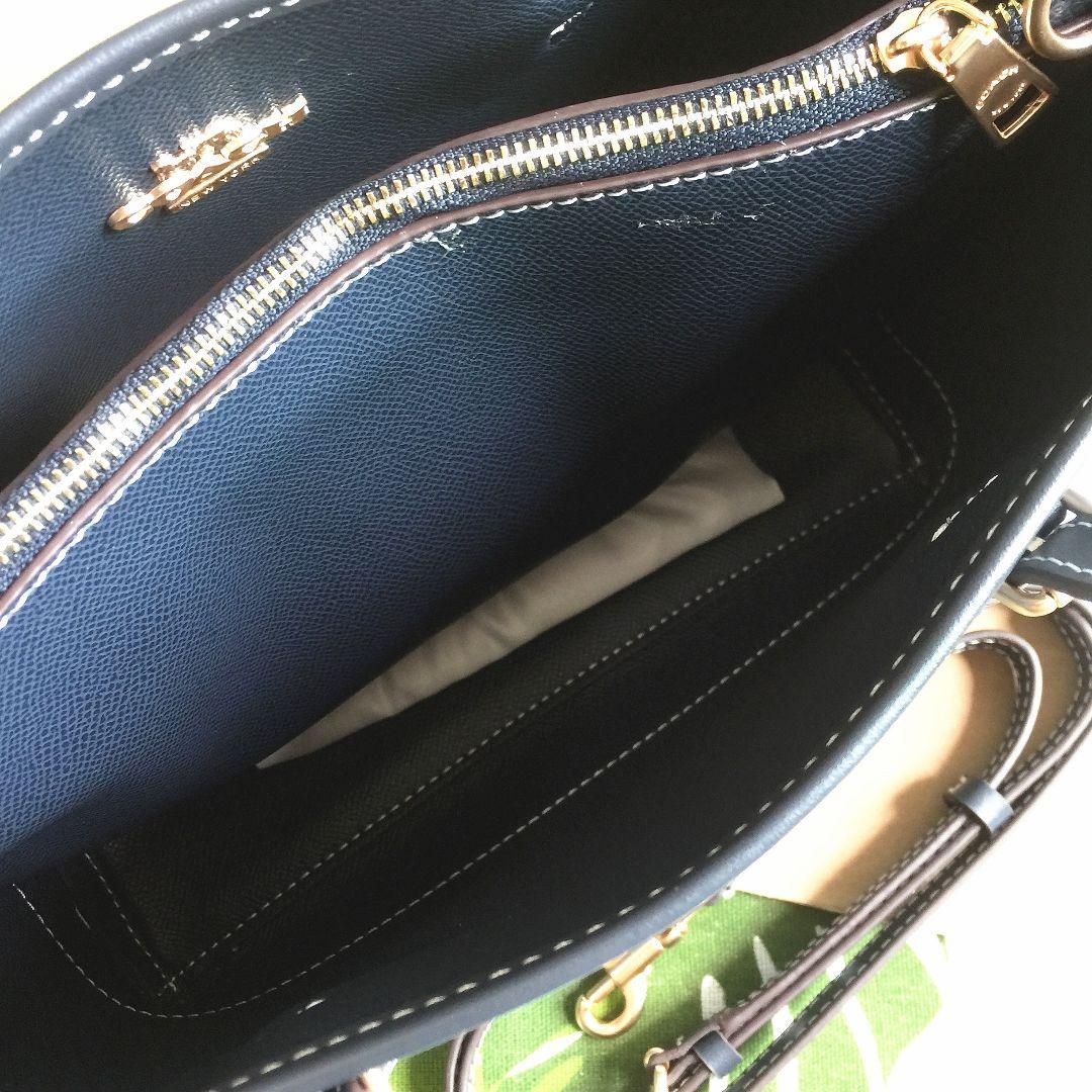 コーチバッグ COACHトートバッグ CH228 デニム系ハンドバッグ2WAY  