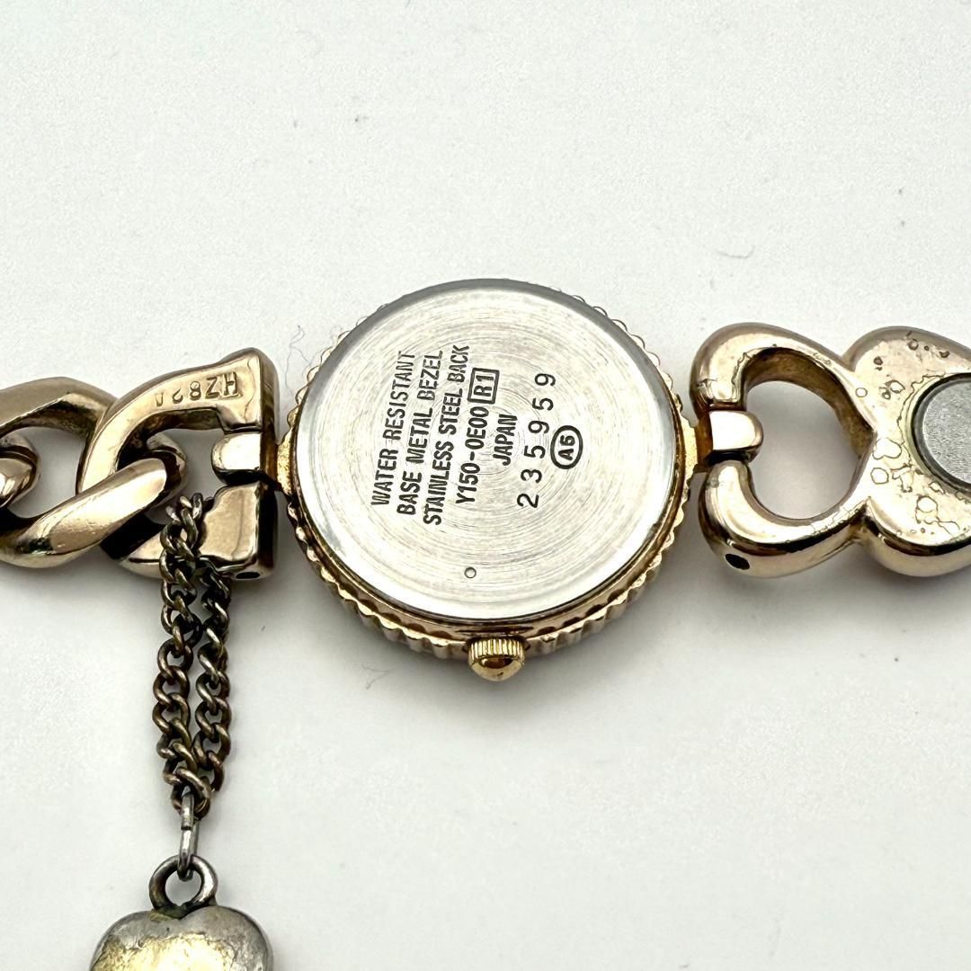 C058【電池交換済】SEIKO ALBA セイコー アルバ ゴールドカラー