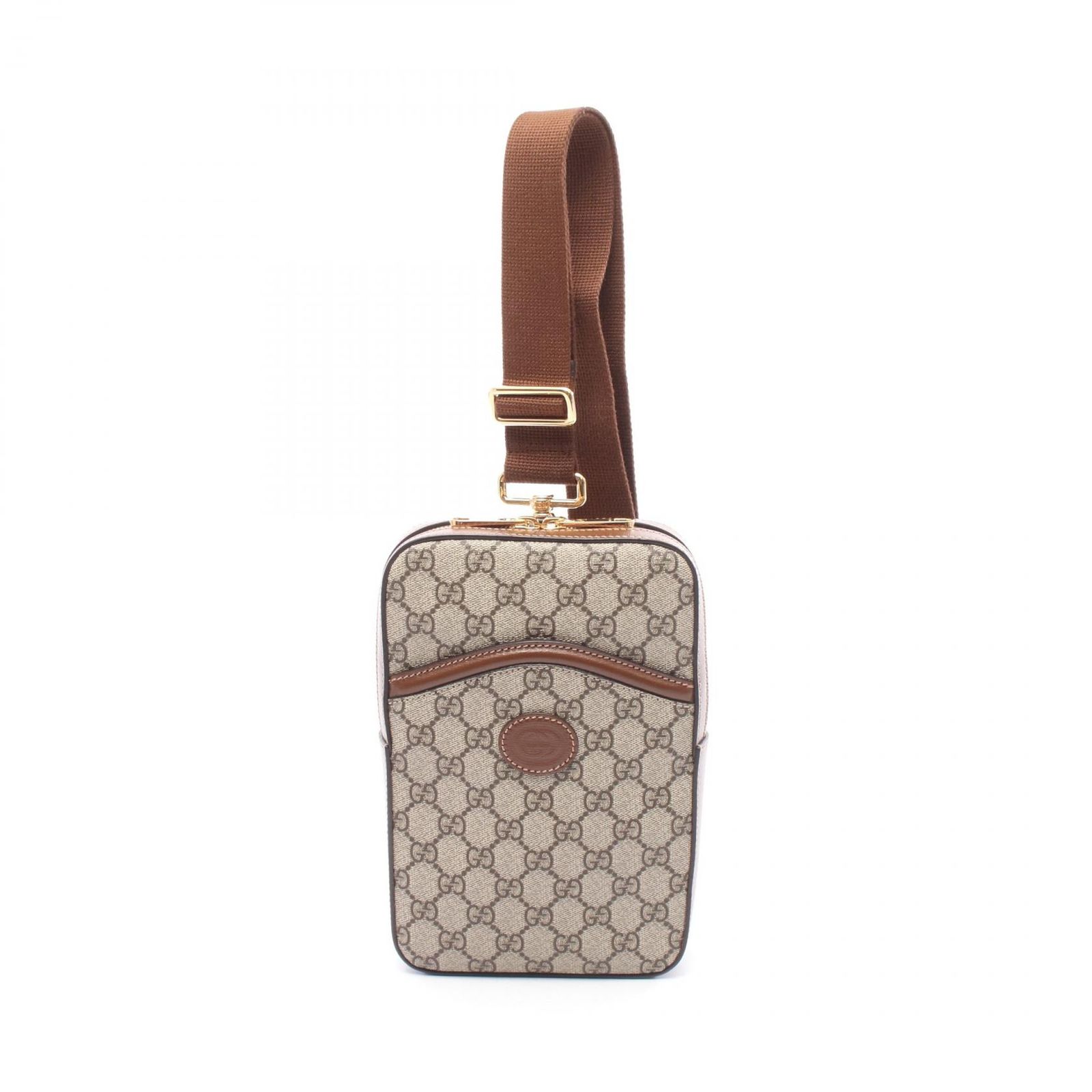 グッチ GUCCI ウエストバッグ ボディバッグ インターロッキングG