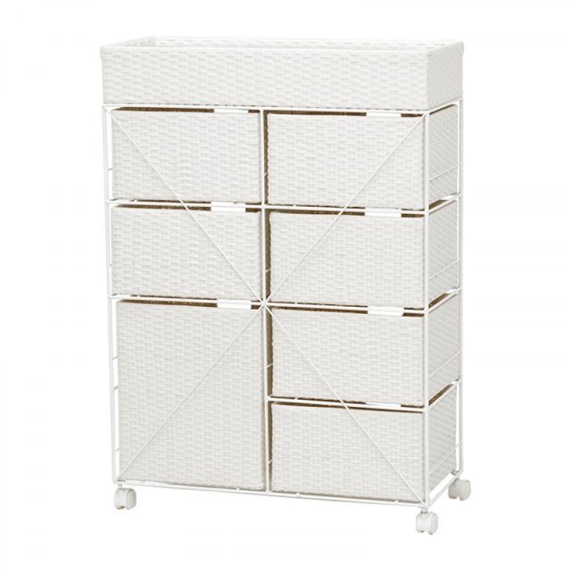 萩原 Hagihara RAN-2418WH ランドリー 新生活 インテリア 家具おしゃれ