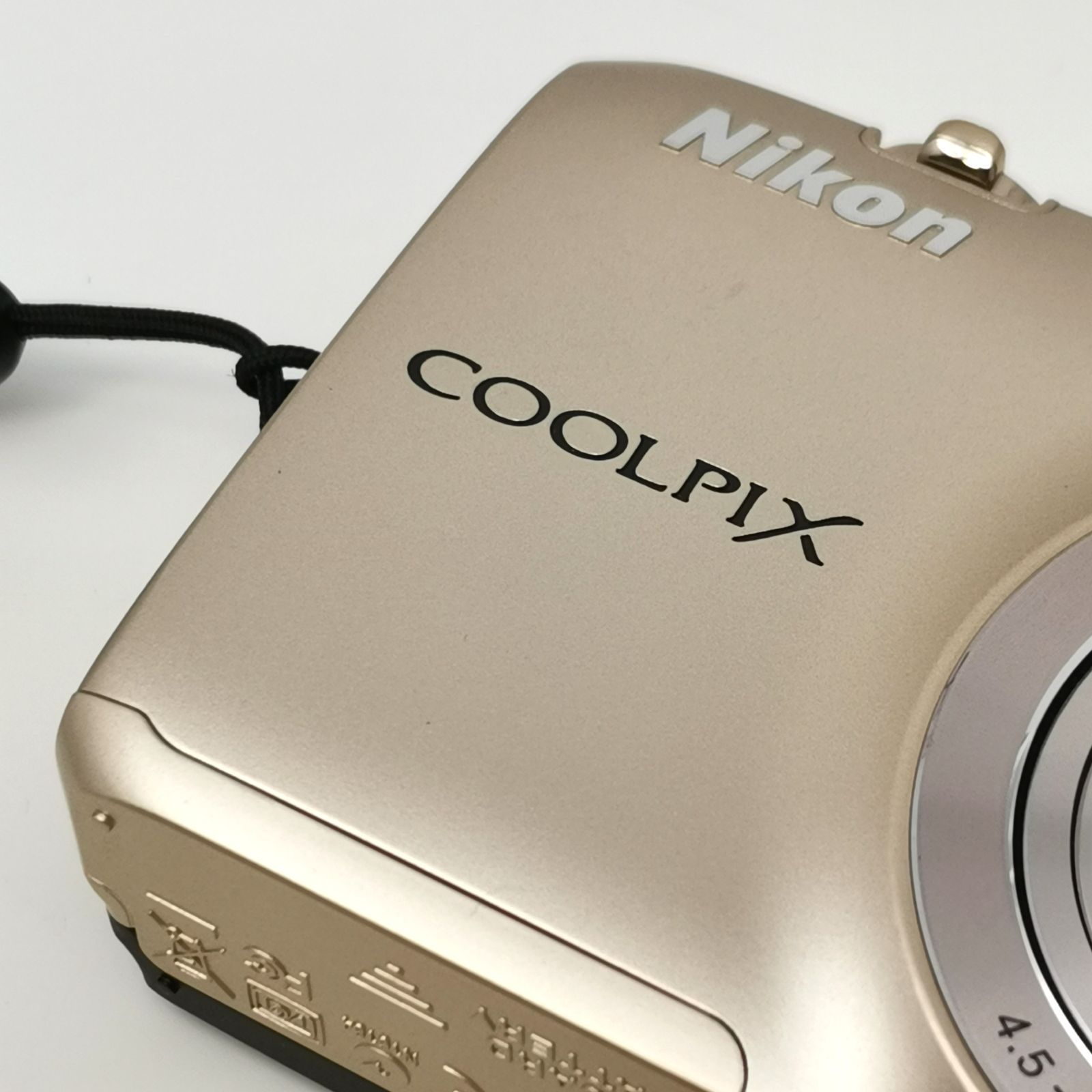 ニコン coolpix s6300 ゴールド 動作確認済み デジタルカメラ 箱
