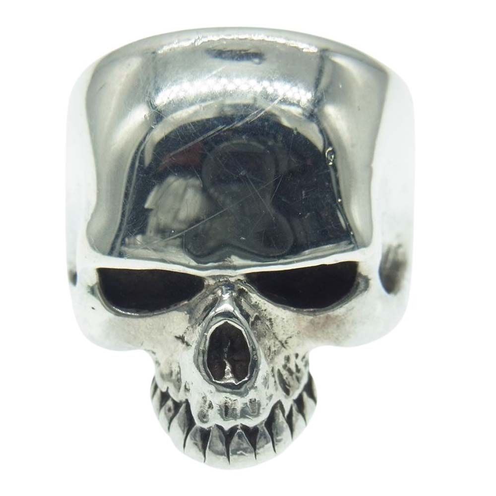 CRAZY PIG クレイジーピッグ リング EVIL SKULL RING SMALL イーヴル エビル スカル リング スモール シルバー系  13号【中古】 - メルカリ