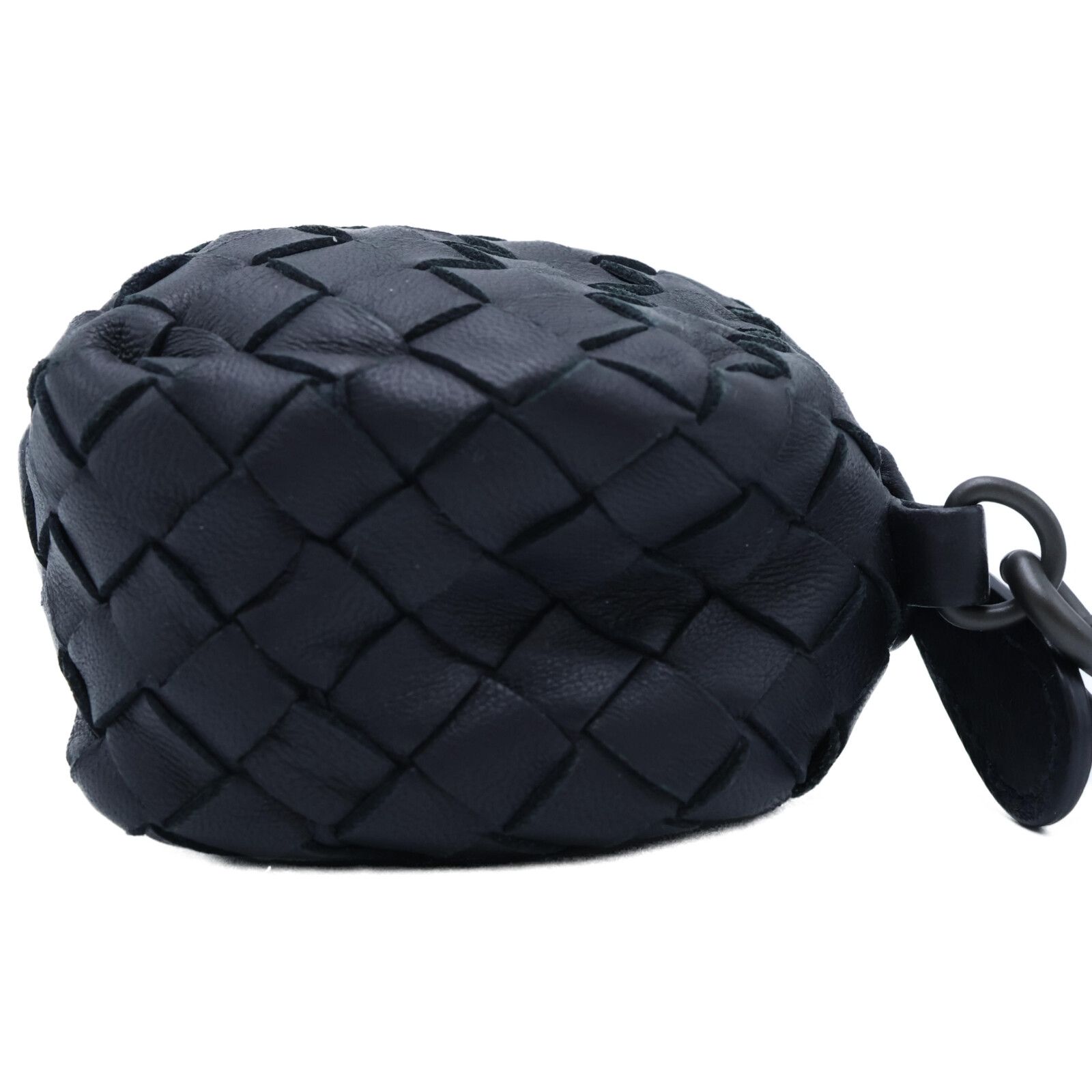 ボッテガヴェネタ ミニポーチ イントレチャート レザー ブラック 黒 ケース ボッテガミニポーチ 黒 ボッテガヴェネタ ミニポーチ イントレチャート