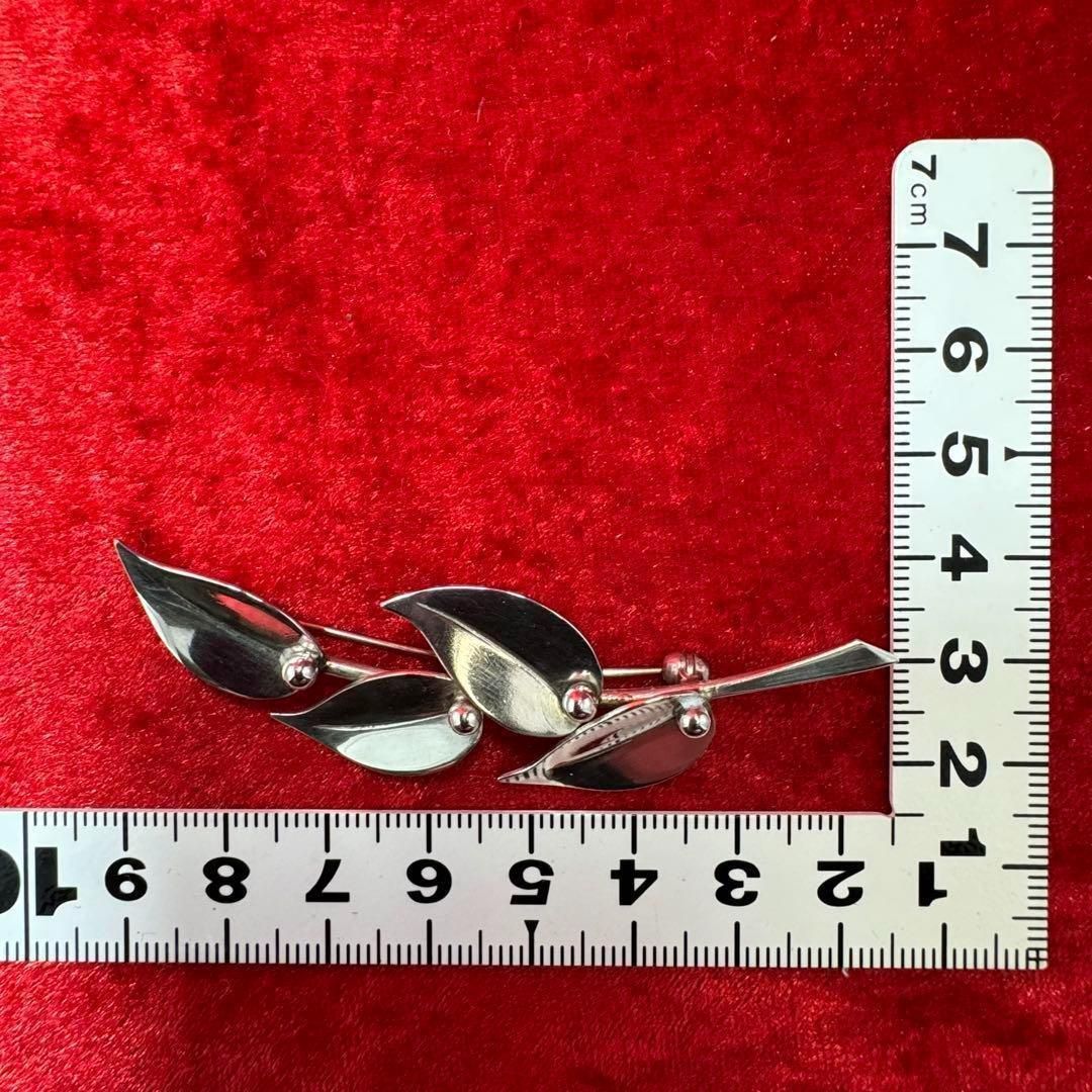 北欧ヴィンテージシルバーブローチ STERLING DENMARK SCF刻印 - メルカリ
