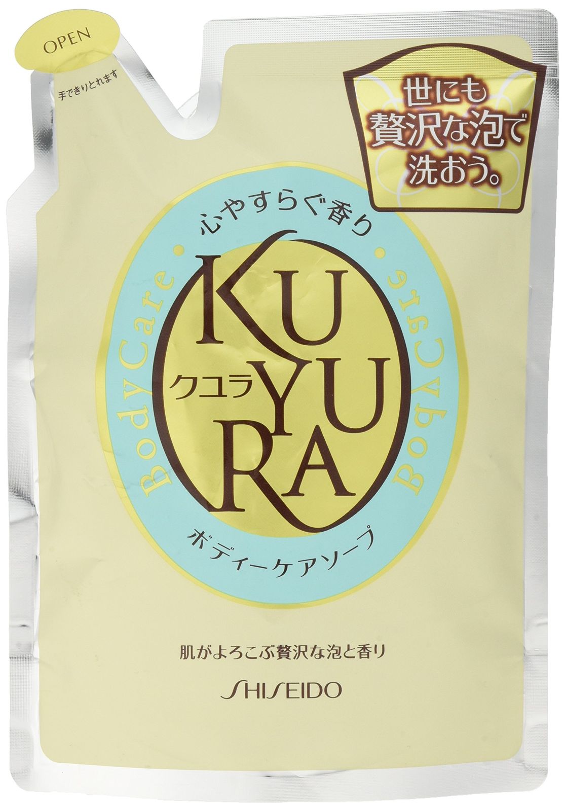 クユラ ボディケアソープ 心やすらぐ香り つめかえ用400ml 400ミリリットル x 1