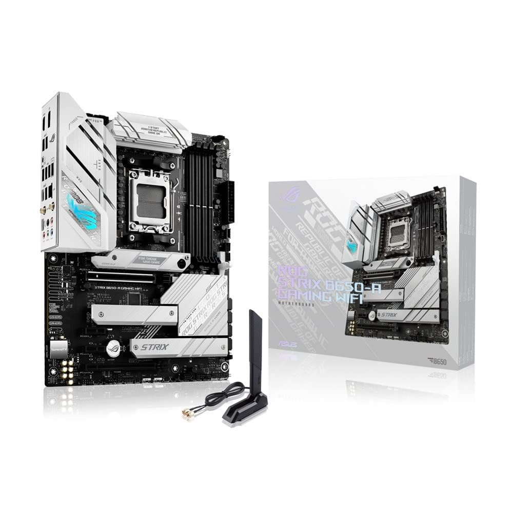 ASUS ROG STRIX B650-A GAMING WIFI AMD Ryzen 7000 シリーズ AM5 対応 B650 搭載 ATX マザーボード| 正規代理店品 1. MB 単品