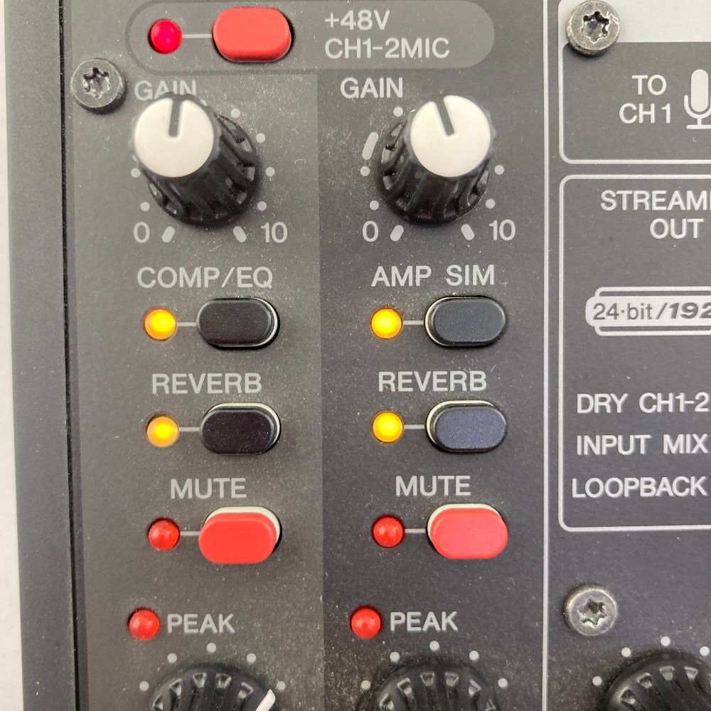 03w15016/【通電確認済】YAMAHA ヤマハ AG06MK2 ライブ