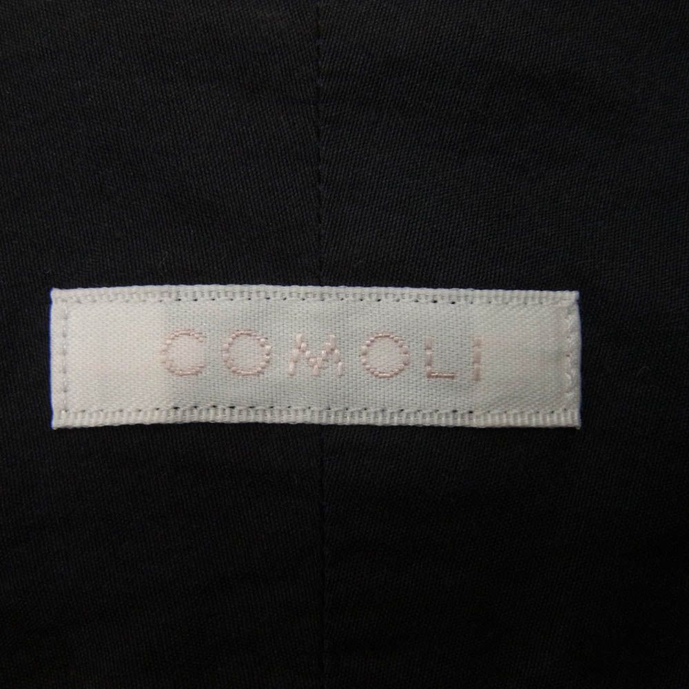 COMOLI コモリ 24SS Z01-02001 コモリシャツ 長袖 コットン シャツ