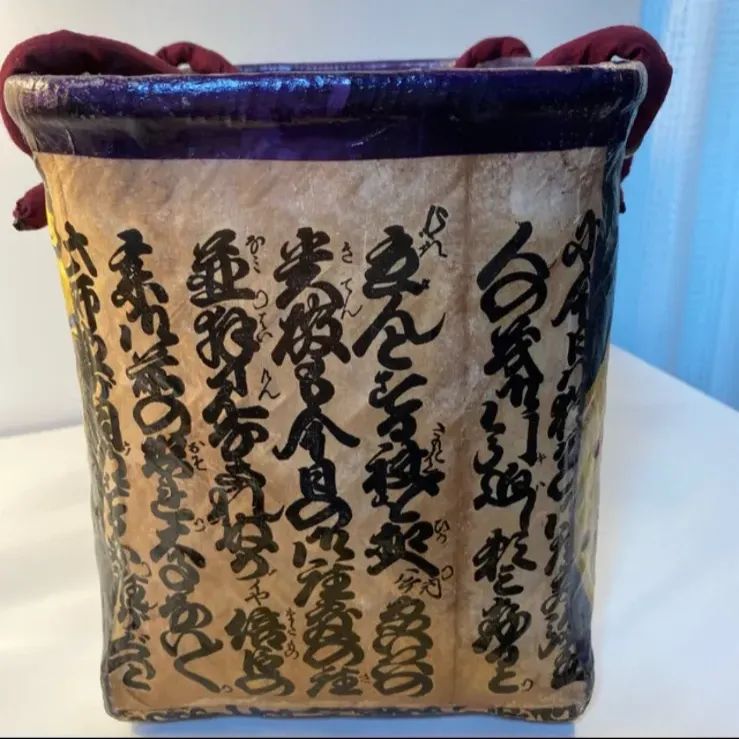 「風神・雷神」の一閑張り SALE‼️一閑張り 一閑張りバッグ 風神雷神図
