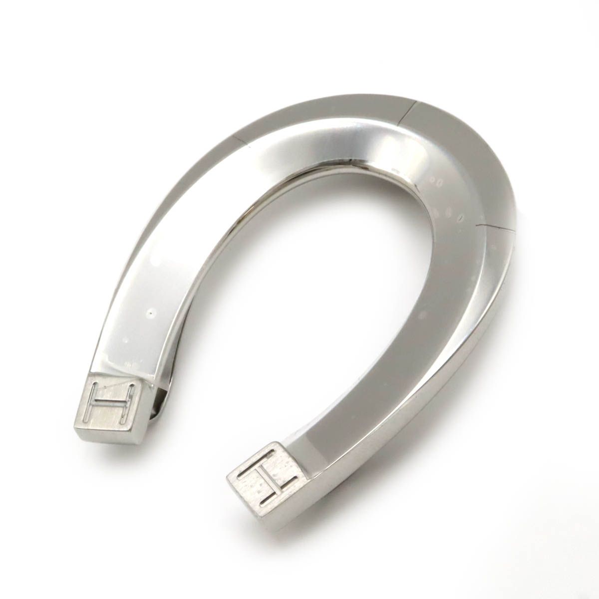 HERMES エルメス ホースシュー 馬蹄 Hロゴ マネークリップ ビル