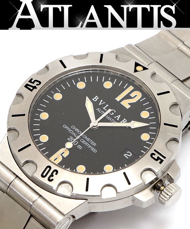 「ディアゴノ（DIAGONO）」シリーズ SD38S 自動巻き ディアゴノ（DIAGONO）」シリーズ SD38S 自動巻き ブルガリ BVLGARI