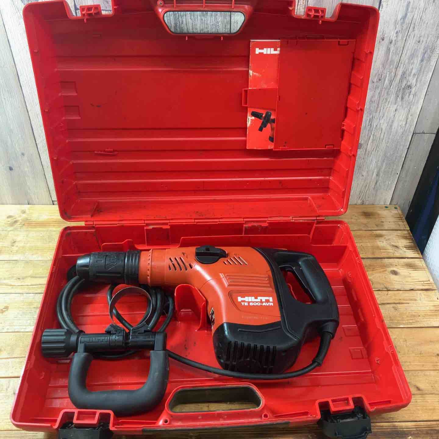 品 ヒルティ HILTI コード式ハツリ機 TE500-AVR 100V 東大和店
