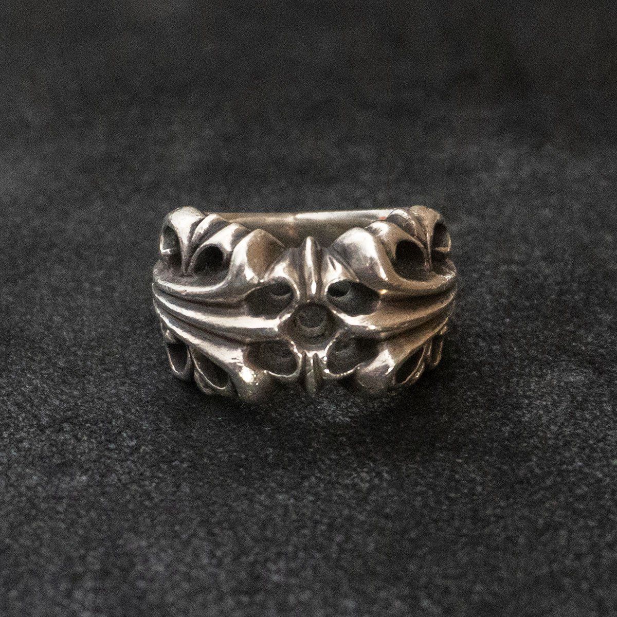 最 CHROME HEARTS K-T RING 9号 リング シルバー 指輪 クロムハーツ 25090754