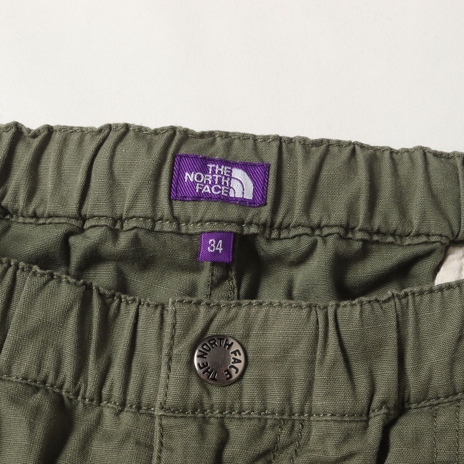 THE NORTH FACE ワイドパンツ 34サイズ オリーブ THE NORTH FACE PURPLE LABEL Ripstop Wide Cropped Field Pants