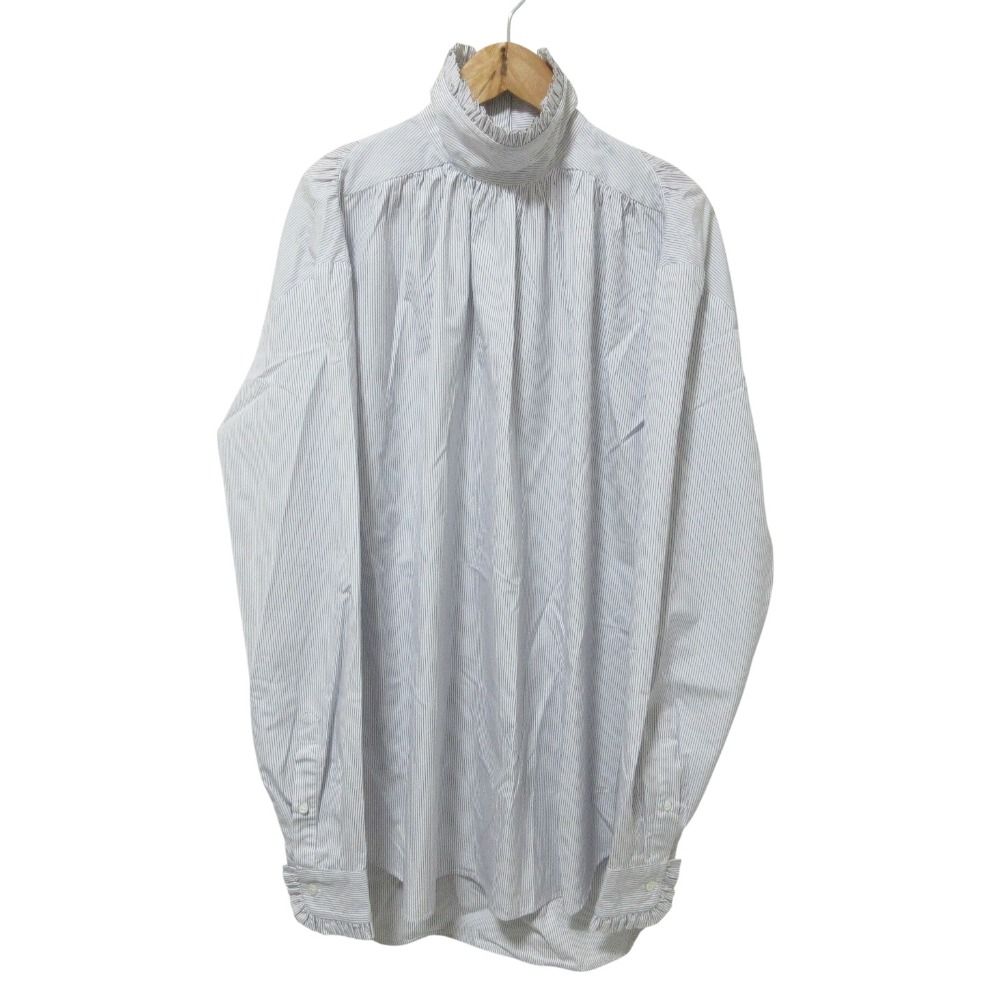 良品 Dries Van Noten ドリスヴァンノッテン ストライプ フリル 