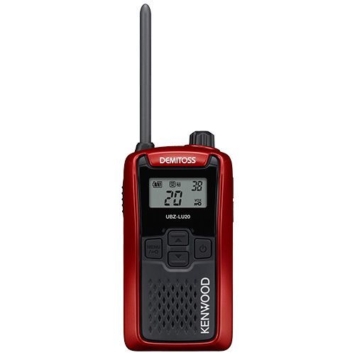 JVCケンウッド UBZ-LU20RD レッド 特定小電力トランシーバー 無線機 
