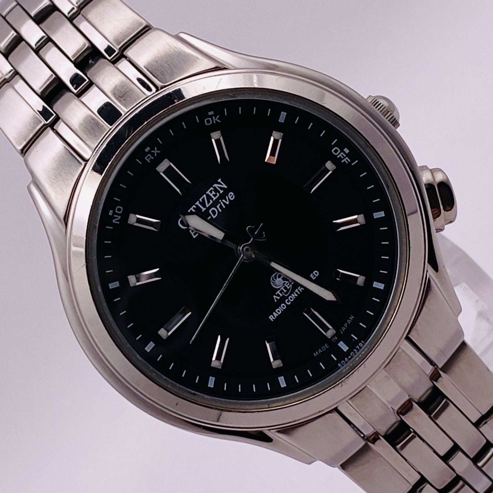 T161)良品 稼動品 CITIZEN シチズン 電波ソーラー ECO-DRIVE ATTESA T161)良品 稼動品 CITIZEN シチズン 電波ソーラー ECO-DRIVE ATTESA