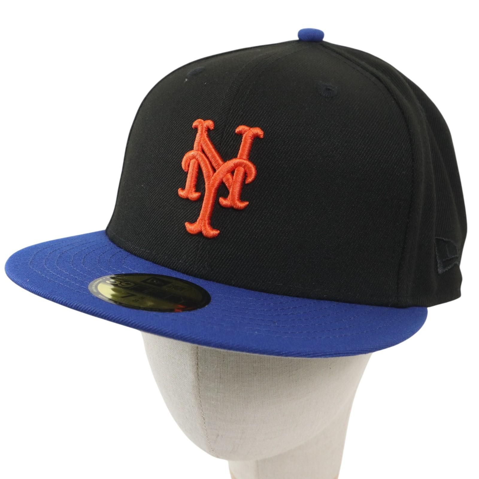 J77 ニューエラ 59fifty メッツ usa製 ヴィンテージ 美品2000 ニューエラ キャップ 59FIFTY ニューヨーク メッツ MLB 2000