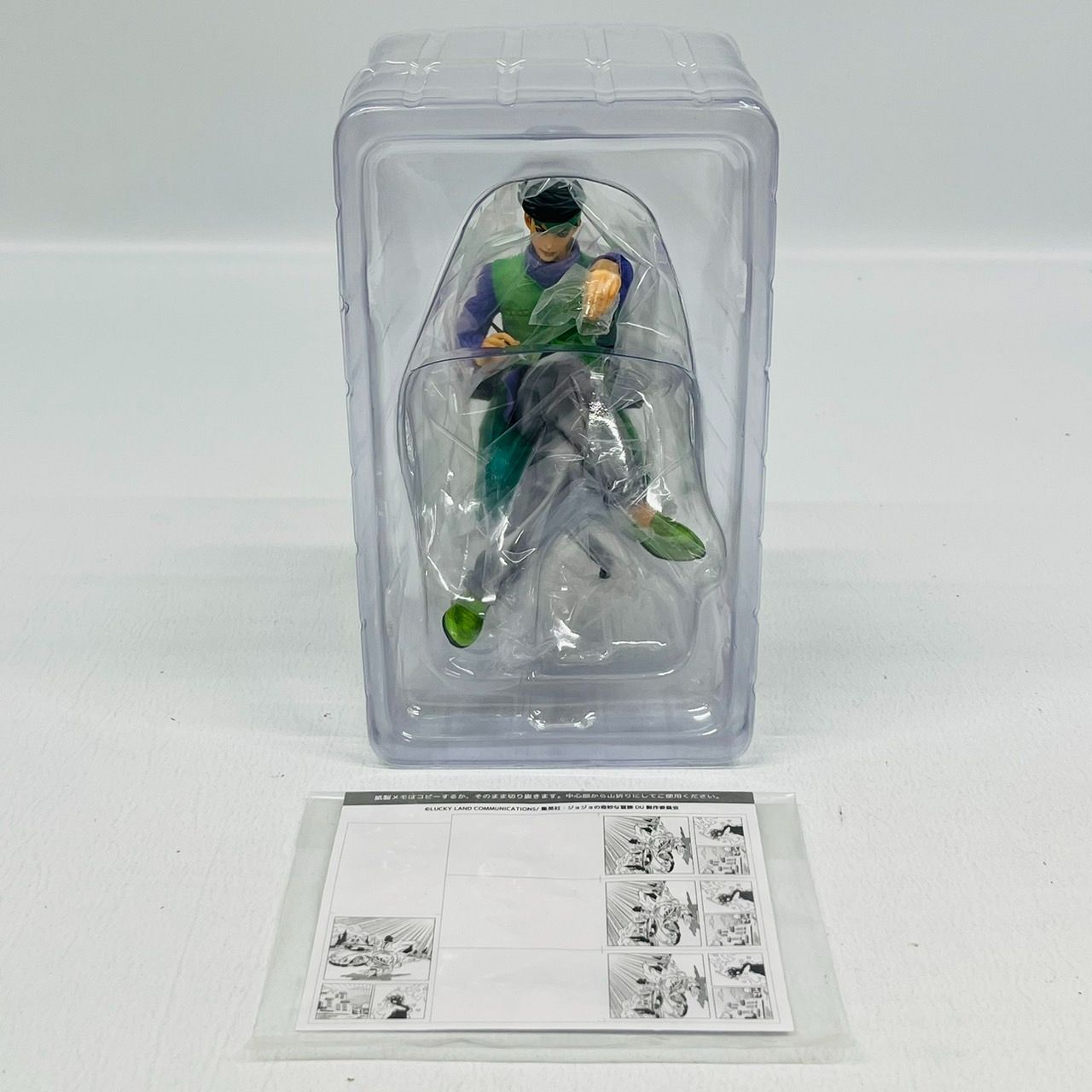 △ジョジョ　岸部露伴 メモホルダー フィギュア　千値練 ディ・モールト ベネ 製品サンプルレビュー：岸辺露伴メモホルダー セカンドカラー