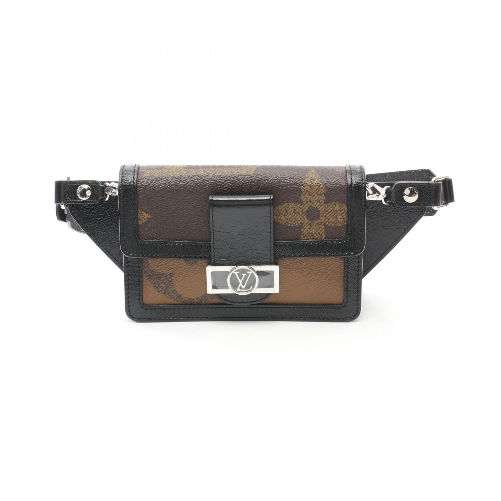 ルイ ヴィトン LOUIS VUITTON ウエストバッグ ボディバッグ バムバッグ ドーフィーヌ M67696 PVCコーティングキャンバス レザー バムバッグ ドーフィーヌ レディース Used A