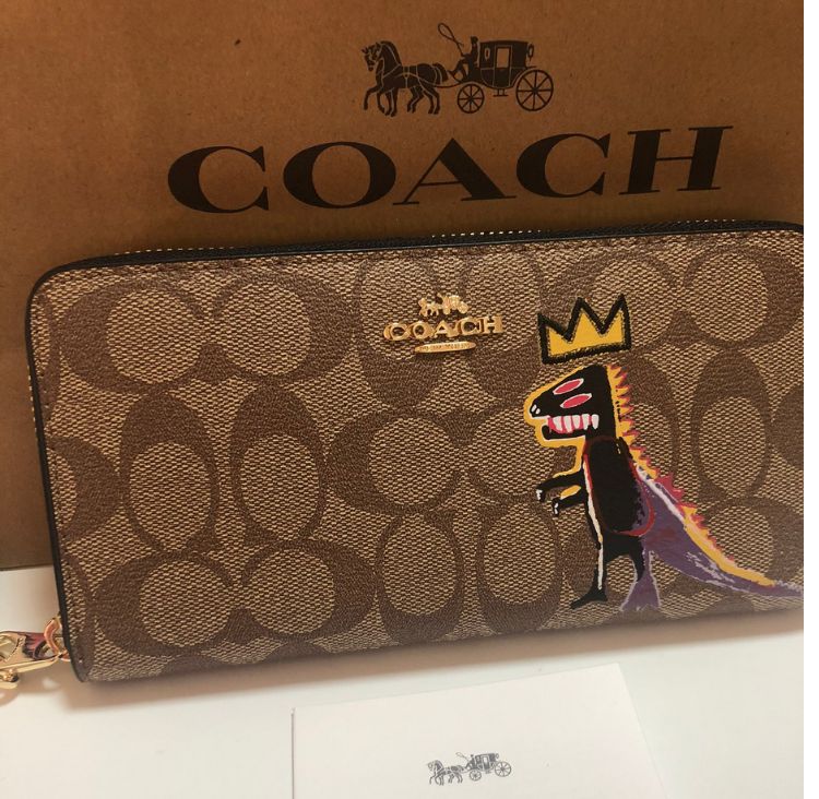 COACH コーチ バスキア シグネチャー 長財布 メンズ 新品未使用 073