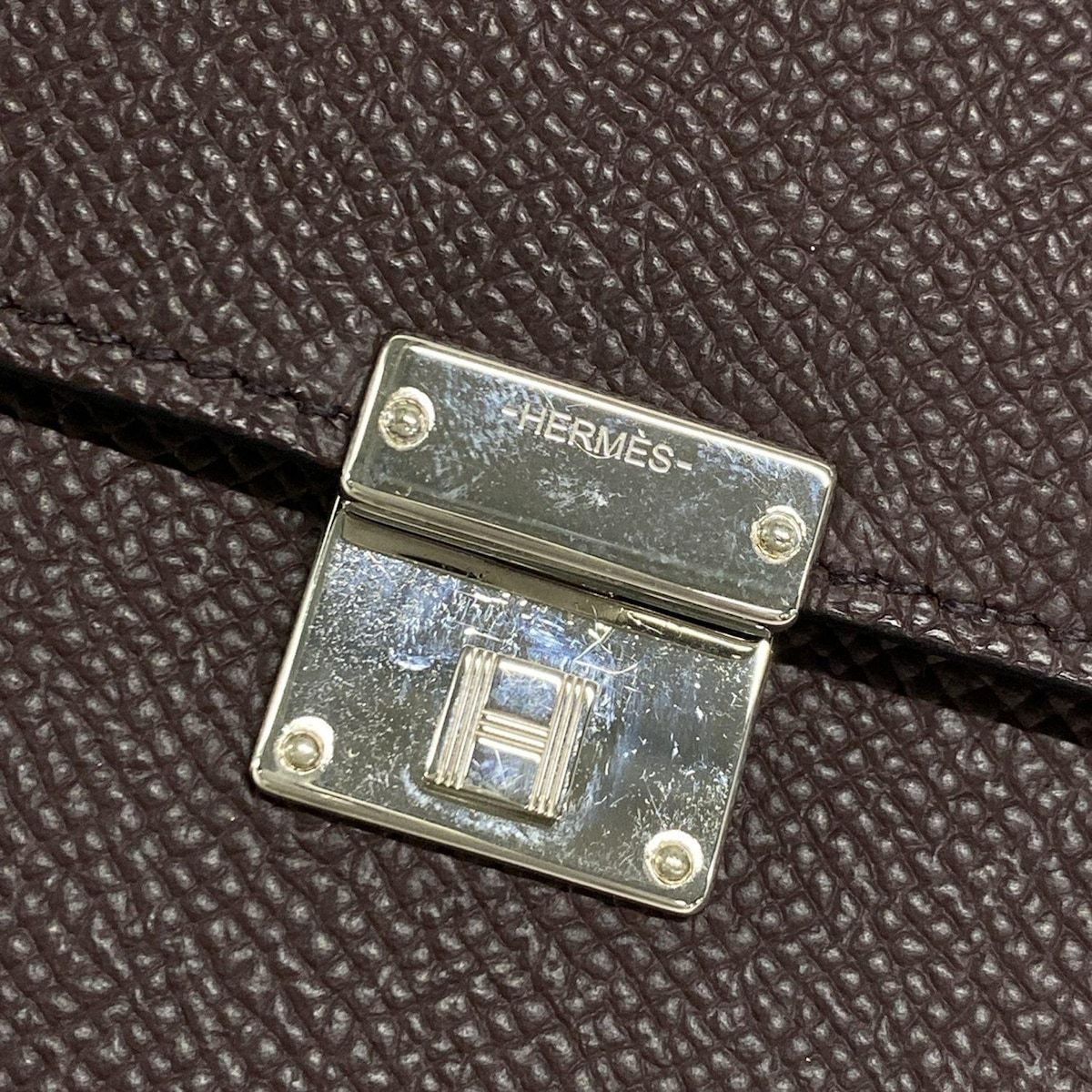 HERMES(エルメス) 財布美品 クリック16 ルージュセリエ ショルダー  