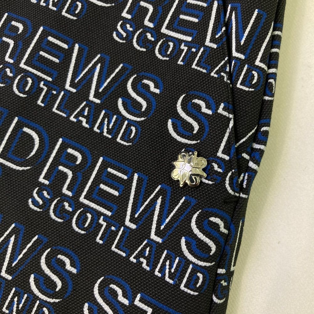 サイズ：SS ST ANDREWS セントアンドリュース 2023年モデル ストレッチスカート ロゴボーダー柄 ブラック系 [240101484119] ゴルフウェア レディース ストスト サイズ：SS ST ANDREWS セントアンドリュース 2023年モデル