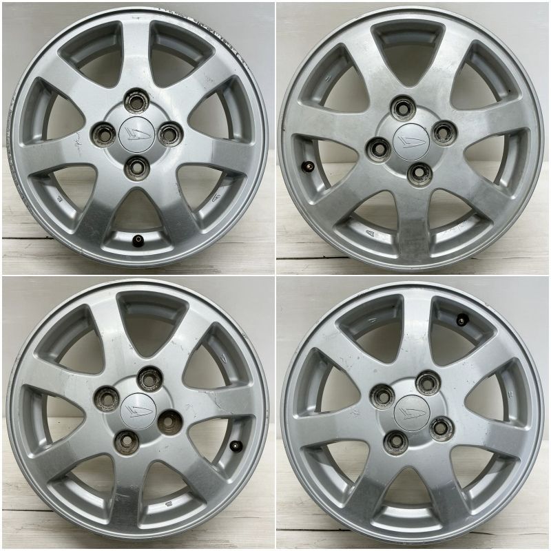 ダイハツタント/ キャンバス / ムーヴ /ミライース の純正ホイール14インチ ダイハツ ムーヴ 純正 14in 4.5J +45 PCD100 155/65R14