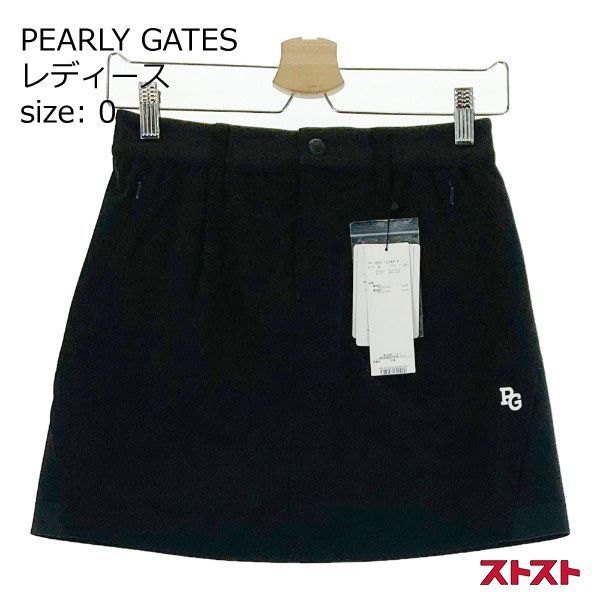 PEARLY GATES パーリーゲイツ 055-1234916 スカート ブラック系 0 
