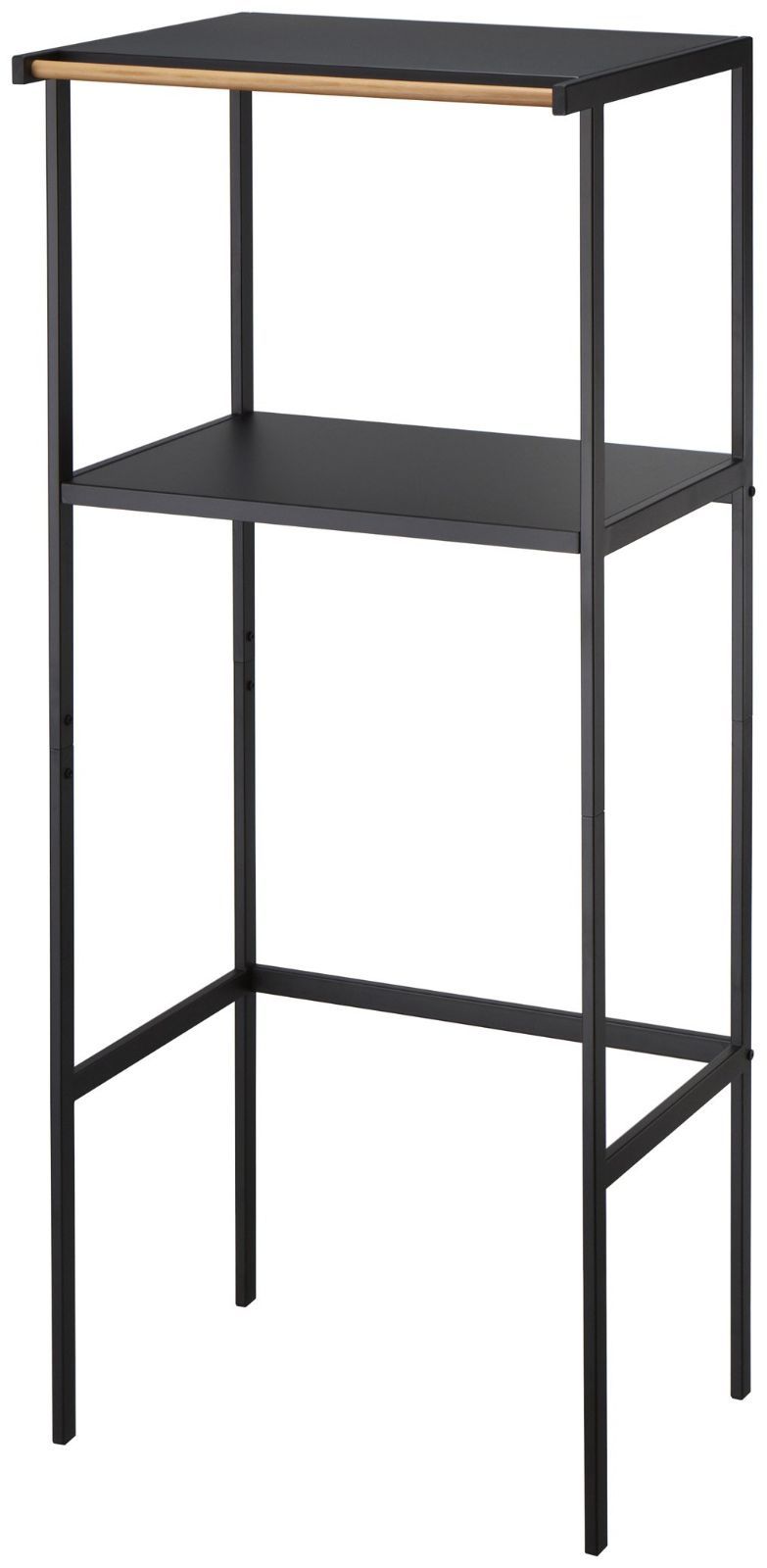 数量 ラック ゴミ箱上 ブラック 約W55XD45XH130cm タワー 山崎実業 Yamazaki tower キッチンラック 2860