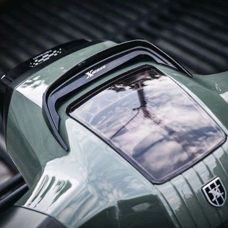 PO ランブレッタ Lambretta X200 X300 メーターバイザー 受注製造