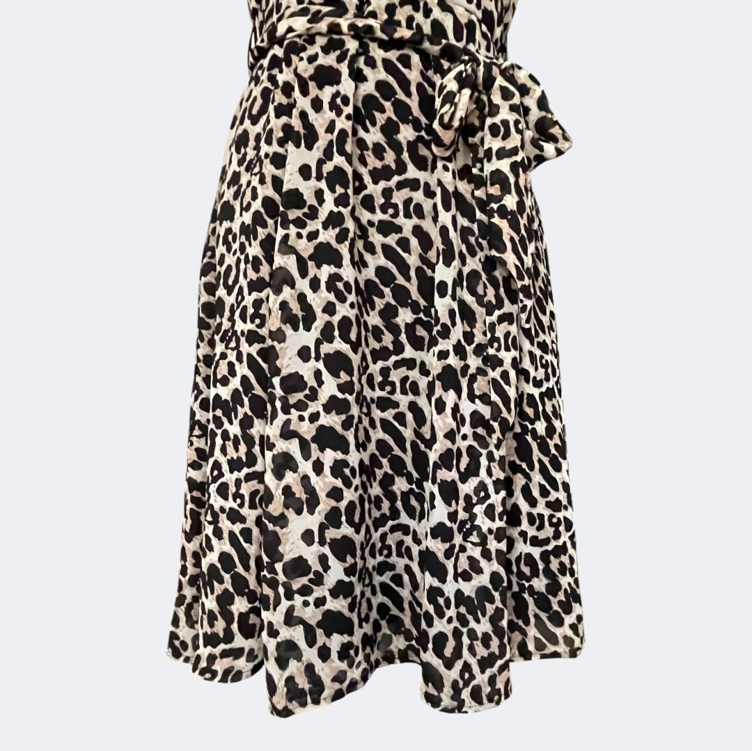 カシュクールフ ワンピースL