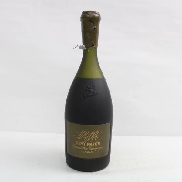 REMY MARTIN（レミーマルタン）1724-1974 グランドファインシャンパーニュ 250周年記念ボトル 40％ 700ml ※蝋キャップヒビ  M24G060001 - メルカリ