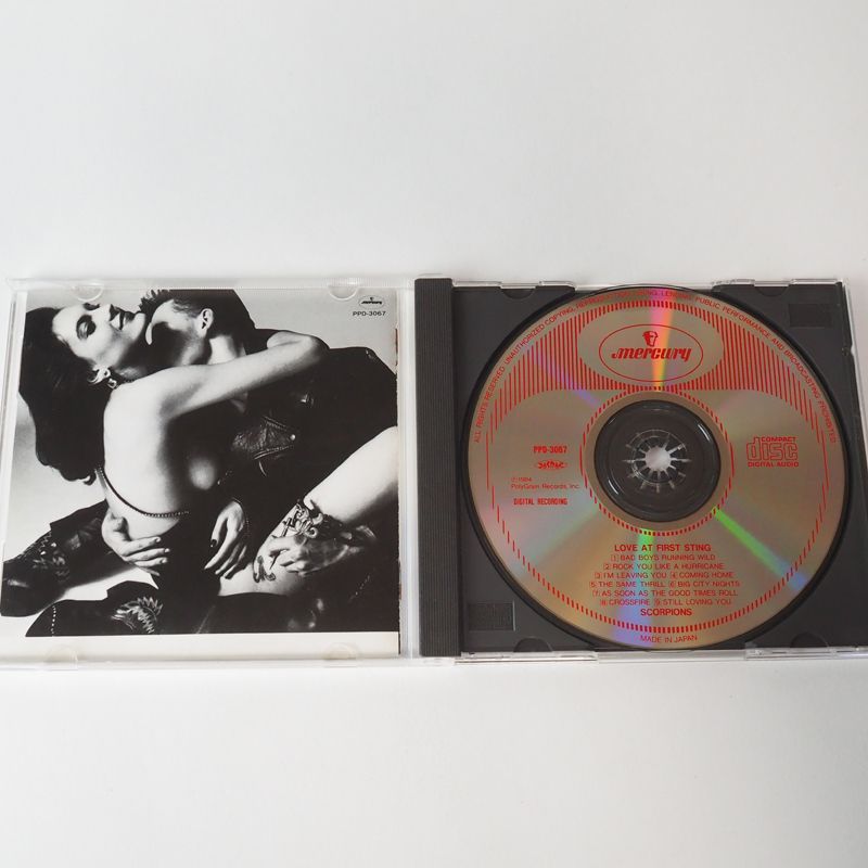 スコーピオンズ 禁断の刺青（国内盤）CD SCORPIONS 1989年盤/PPD-3067