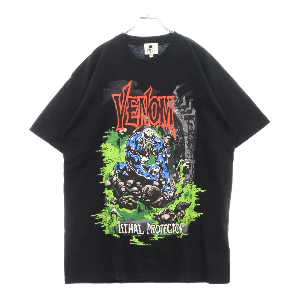 Warren Lotas ウォーレンロータス lethal protector リーサルプロテクター プリント 半袖Tシャツ カットソー ブラック