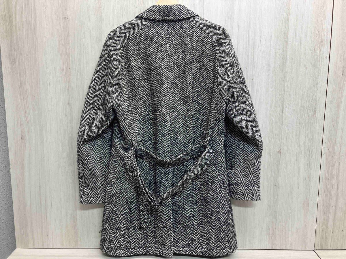 BURBERRY BLACK LABEL Mサイズ Burberry Black Label Trench Coat Black Polyester w/Liner