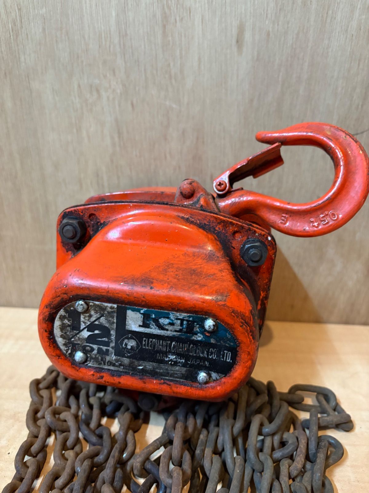 ◇ 象印 エレファント 電動 チェーンブロック 2トン 2t 工具 ◇ 電気 