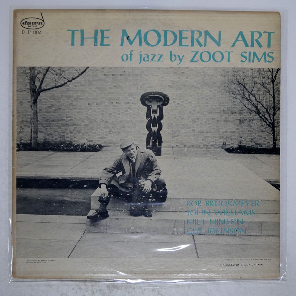 US盤 ZOOT SIMS|MODERN ART OF JAZZ|DAWN DLP1102 LP