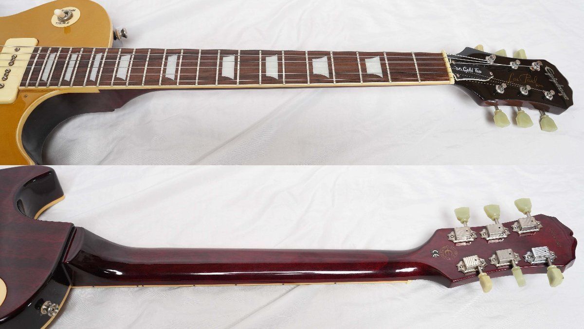 エピフォンレスポールスタンダード1956 P-90ゴールドトップ美品❗️ Epiphone エピフォン / 1956 Les Paul Standard Gold Top エレキ