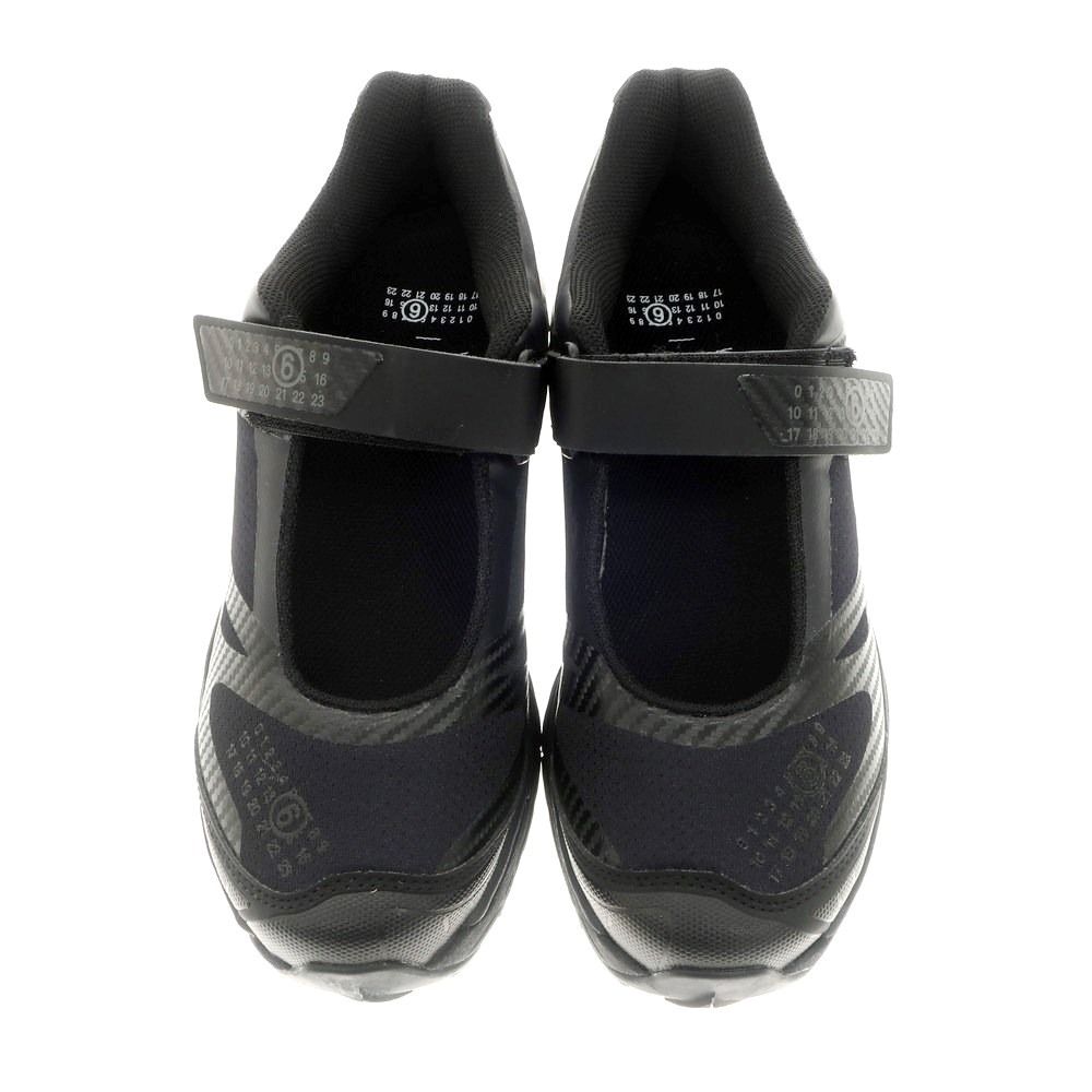 中古】エムエムシックス MM6 × SALOMON スニーカー ブラック【サイズ