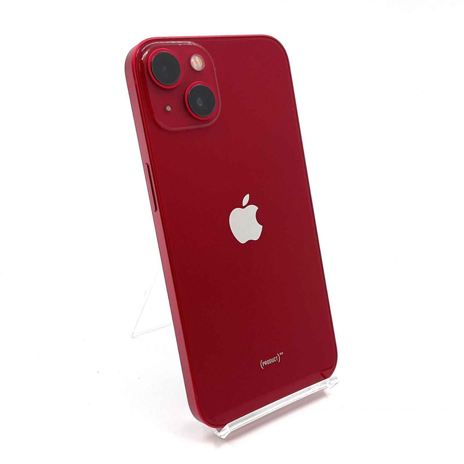 美品 保証有 Apple iPhone 13 128GB (PRODUCT)RED(レッド) SIMフリー 
