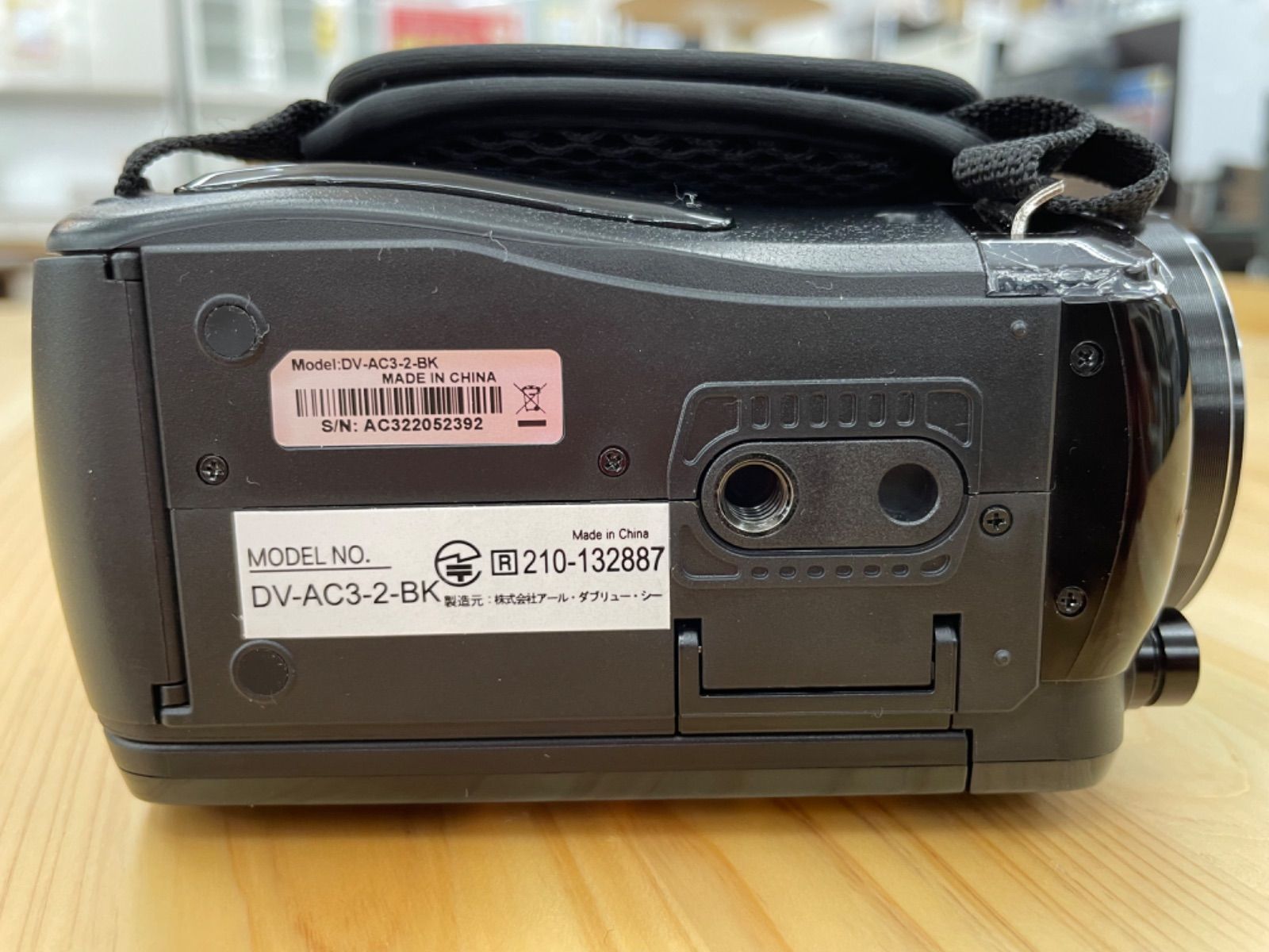 【 ドンキホーテ 】4Kビデオカメラ DV-AC3-2-BK 新品・未開封 ほぼ未使用品 ドンキホーテ ドンキ 4K ビデオカメラ DV-AC3-2-BK