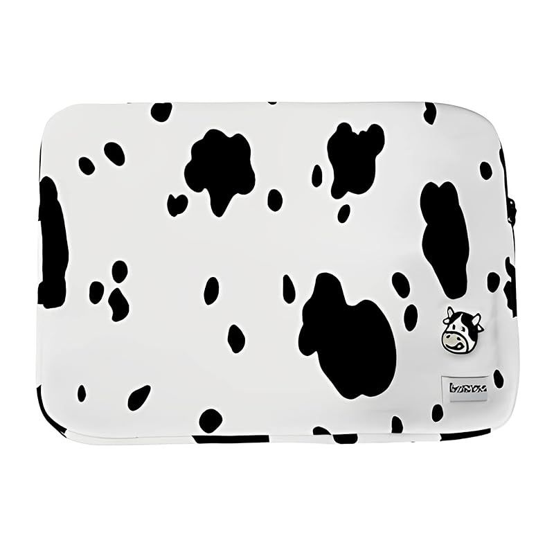 【新着商品】88flix パソコンケース 韓国 13インチ PCケース 牛柄 かわいい 0