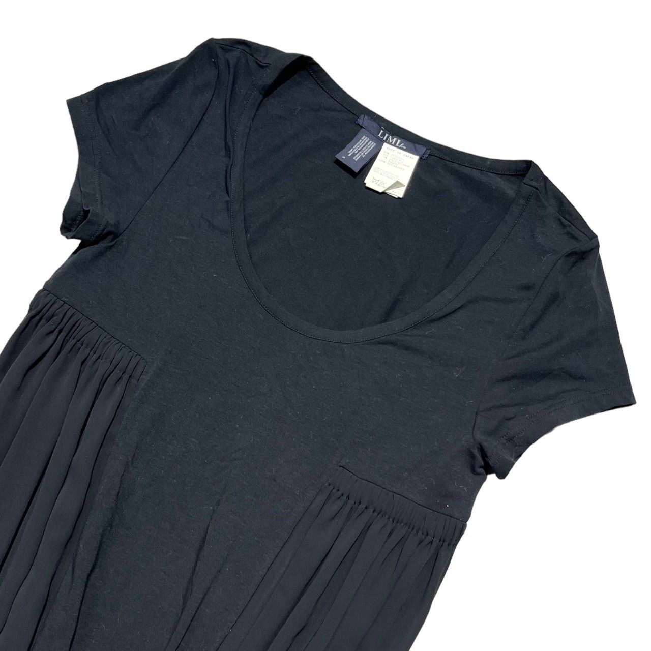 LIMI feu(リミフゥ) Design switching S/S dress デザイン 切替  