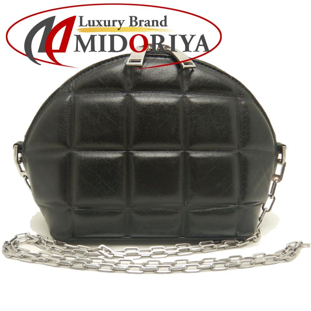 BOTTEGAVENETA ボッテガヴェネタ パデットハーフムーン チェーン  