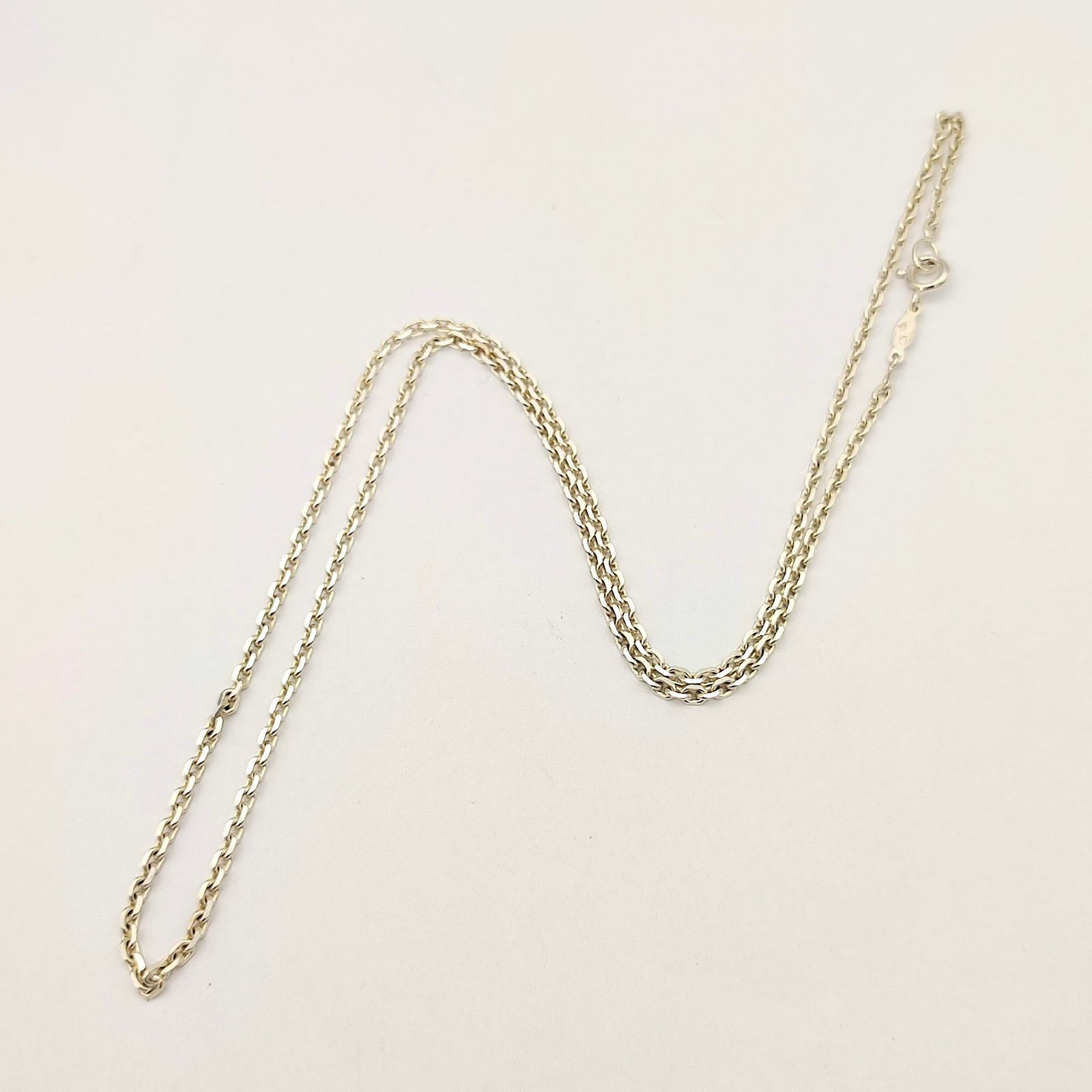 美品】HERMES エルメス チェーンネックレス SILVER シルバー925